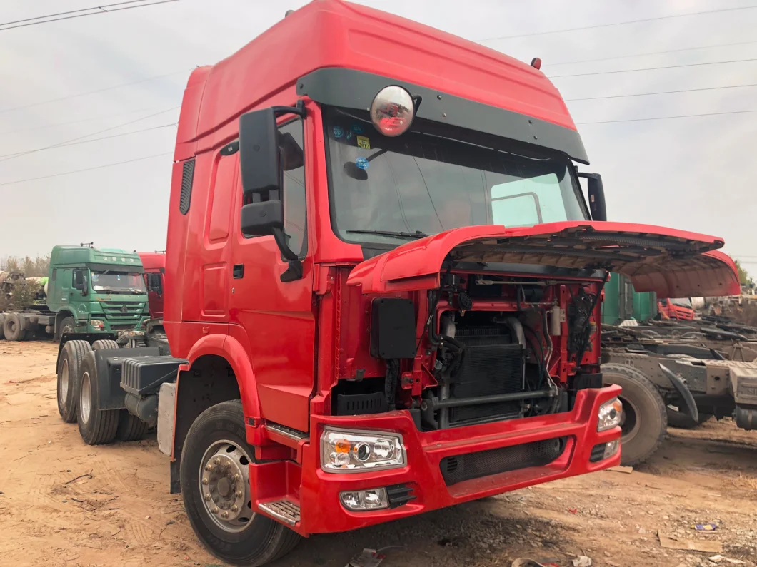 Chinese Factory Hot Sale Used HOWO CNG Diesel LNG 420HP Tractor Truck Cost-Effective Tractor Truck