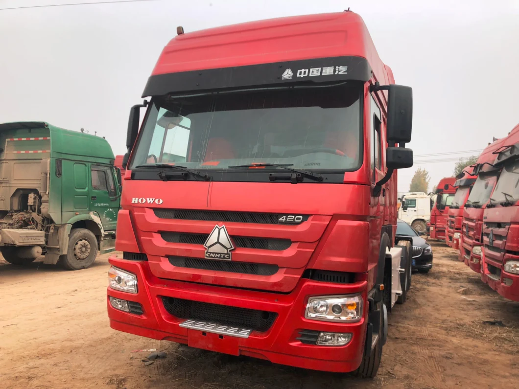 Chinese Factory Hot Sale Used HOWO CNG Diesel LNG 420HP Tractor Truck Cost-Effective Tractor Truck