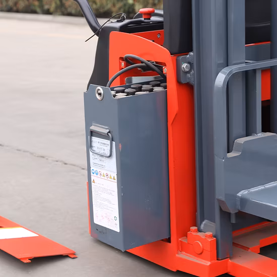 中国製バッテリー付き1.5トン2トン電動フォークリフト